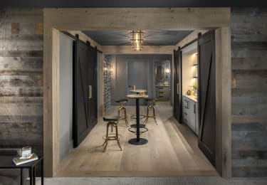 Modern Farmhouse Media Room